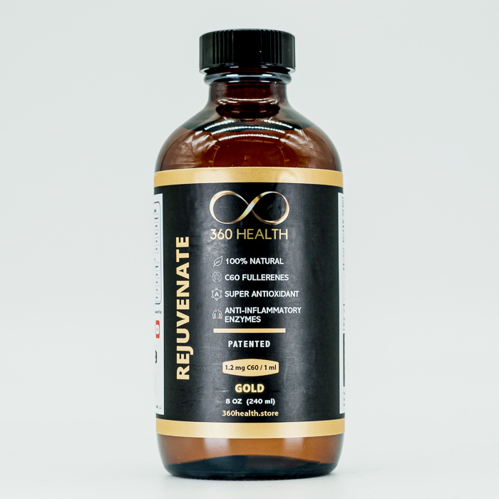 COLLABEAUTE UP+ GOLD 30ml、60ml Rejuvenate GOLD | C60 Fullerene Antioxidant Supplement | 360