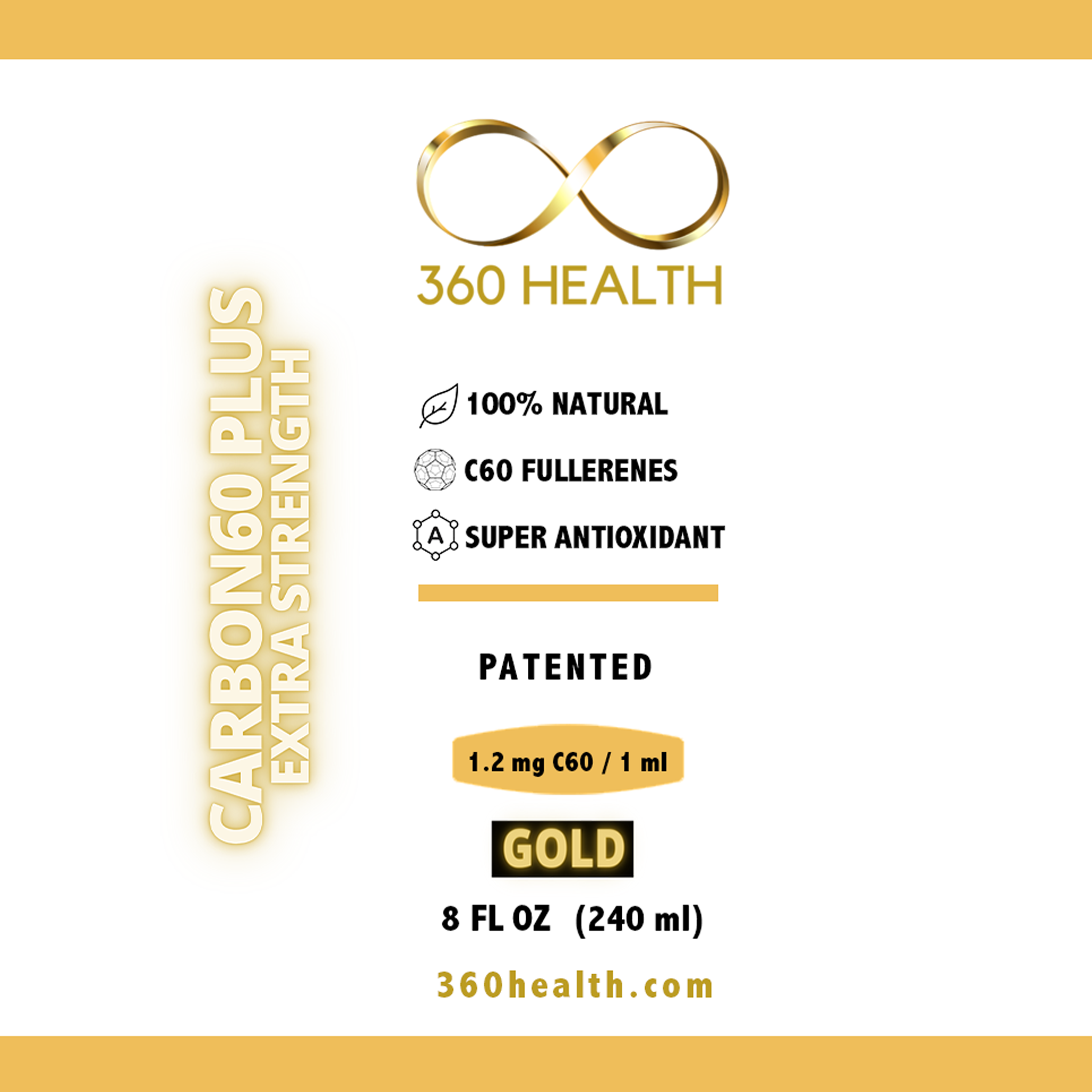 Carbon60 Plus Extra Strength (8 oz.)