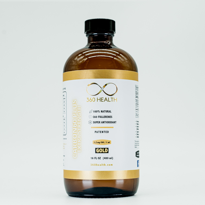 Rejuvenate GOLD | C60 Fullerene Antioxidant Supplement | 360