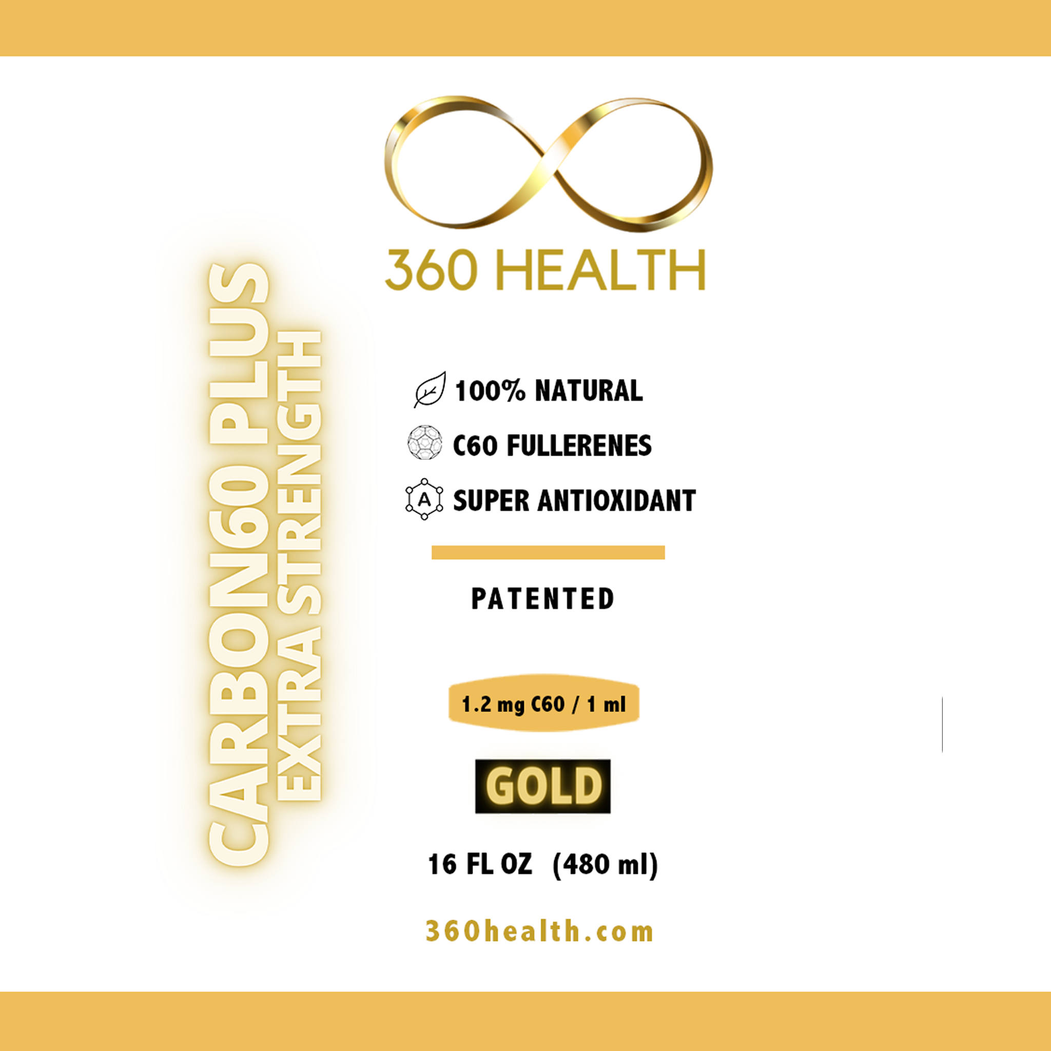 Carbon60 Plus Extra Strength (16 oz.)