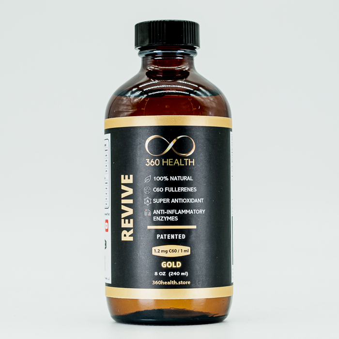 Rejuvenate GOLD | C60 Fullerene Antioxidant Supplement | 360